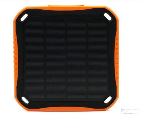 Universal Waterproof Fireproof Dual Usb Ports 5600Mah Solar Power Bank