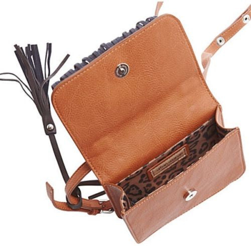 Urban Originals Freedom Crossbody 2", 20", 6", 7", Brown/Gray, Medium