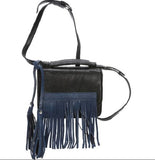 Urban Originals Freedom Fringed Faux Leather Cross Body Bag