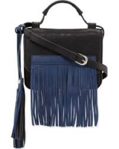 Urban Originals Freedom Fringed Faux Leather Cross Body Bag