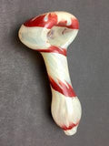 Wrap-n-Rake Color Head Fumed Body Spoon Pipe