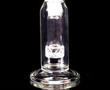 clear glass bong birdcage perc glass water pipe thick glass smoking pipes Hookahs percolators Comes With Herb Bowl Head!