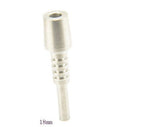 Nectar Collector Titanium Nail Joints 10mm 14mm 18mm GR2 Titanium Nails for Honey Dab Straw Concentrate Glass Water Pipe Bong Oil Rigs