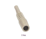 Nectar Collector Titanium Nail Joints 10mm 14mm 18mm GR2 Titanium Nails for Honey Dab Straw Concentrate Glass Water Pipe Bong Oil Rigs