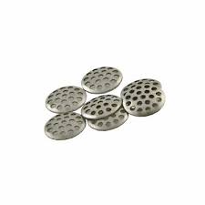 10pc Set - 8mm Titanium Grade Screen w/ 19 Holes