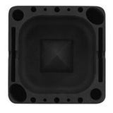 1- Pulsar Tap Tray Silicone Ashtray - Black