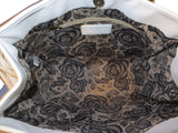 Carlos By Carlos Santana White Georgina Fringe Tote10.75", 11.5", 14", 4", Large